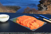 180 gram pack of hand sliced traditional cold smoked salmon